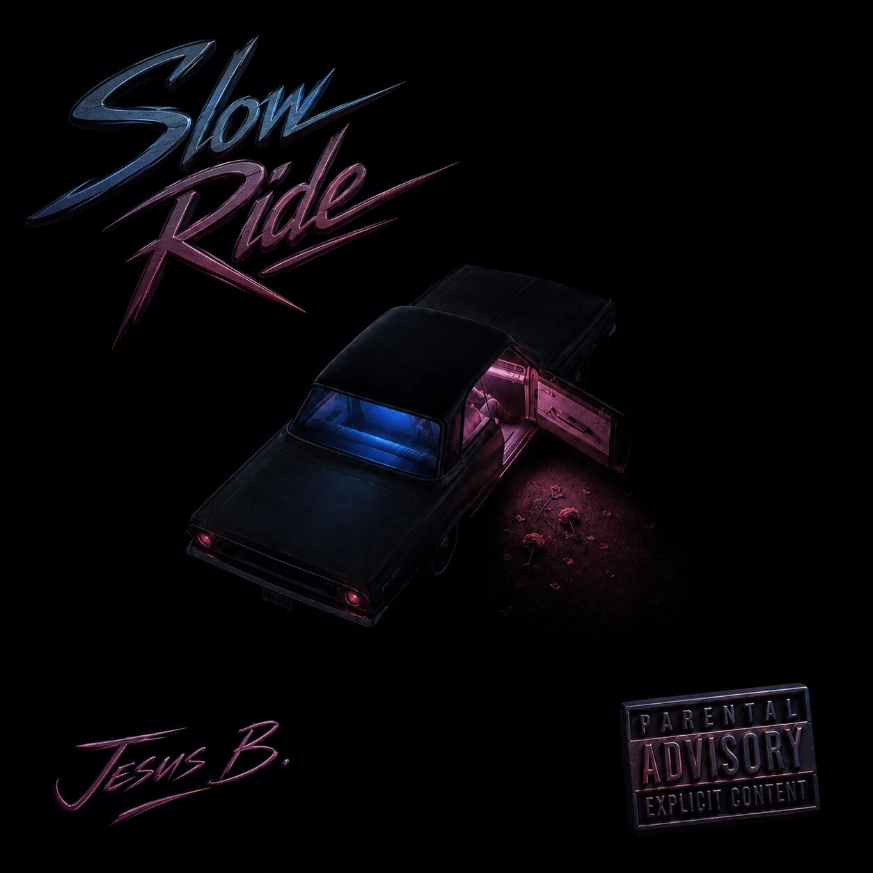 The cover art for Jesus B’s upcoming album “Slow Ride"